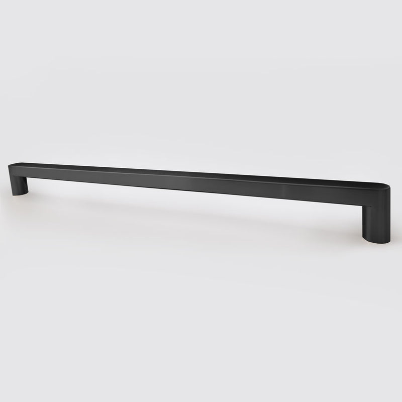Cliffside Decorative Matte Black Long Appliance Pull 18 inches 