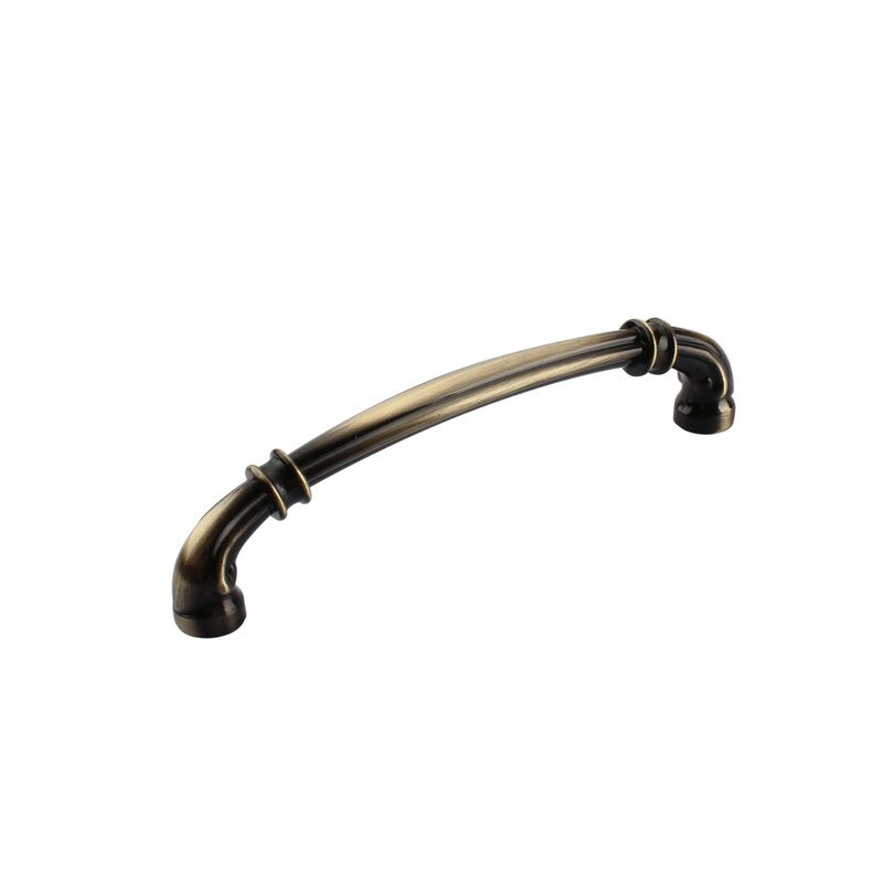 Ballantrae Luxury Classic Cabinet Hardware - Antique Brass Cabinet Handle and Pull 128mm