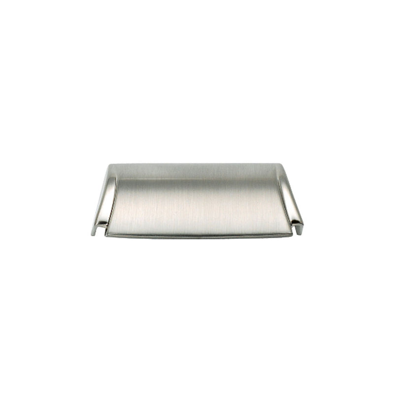 Modern Mitchell 1 Brushed Nickel Cabinet Cup Pull