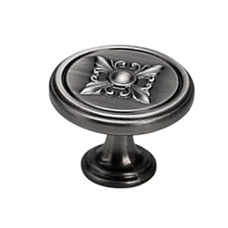 Laval French Style Classic Kitchen Cabinet Knob in Antique Nickel