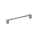 Contemporary Cabinet Hardware - Erin Brushed Nickel Cabinet Door Handle 192mm