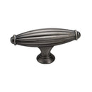 Vintage Lampton French Style Kitchen Cabinet Knob in Antique Nickel