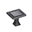 Vintage Cabinet Hardware - Elora 3 Antique Nickel Cupboard Knob