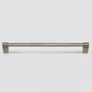 Forever Modern Kitchen Hardware - Brushed Nickel Knurled Appliance Pull 18 inches