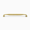 BISTRO Vintage Cabinet Hardware - Brushed Brass Door Handle 224mm Lengths