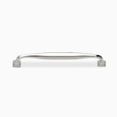 BISTRO Vintage Cabinet Hardware - Polished Nickel Door Handle 160mm Lengths