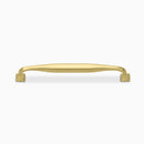 BISTRO Vintage Cabinet Hardware - Brushed Brass Door Handle 160mm Lengths