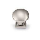 BISTRO Vintage Cabinet Hardware - Round Brushed Nickel Door Knob