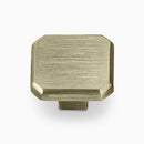 BISTRO Vintage Cabinet knob - Octagonal Antique Brass Knob