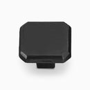 BISTRO Vintage Cabinet Hardware - Octagonal Matte Black Knob