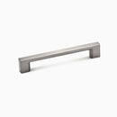 Byron Design Cabinet Hardware - Brushed Nickel Door Handle 128mm Lengths