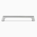 Bicocca Luxury Designer Cabinet Hardware - Polished Chrome Handle 128mm Lengths
