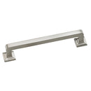 Caledon Cabinet Hardware - Brushed Nickel Cabinet door handle 128mm Lengths  