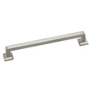 Caledon Cabinet Hardware - Brushed Nickel Cabinet Door Handle 160mm Lengths