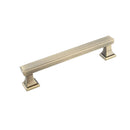 Luxury Designer Cabinet Hardware - Deleware Antique Brass Cupboard Handle 128mm