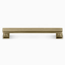 Luxury Designer Cabinet Hardware - Deleware Antique Brass Cupboard Handle in 160mm