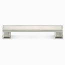 Luxury Designer Cabinet Hardware - Deleware Brushed Nickel Cupboard Handle 128mm