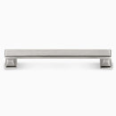 Luxury Designer Cabinet Hardware - Deleware Brushed Nickel Cupboard Handle 160mm