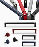 Different finishes of Urban Modern Kitchen Cabinet Handle Pulls
