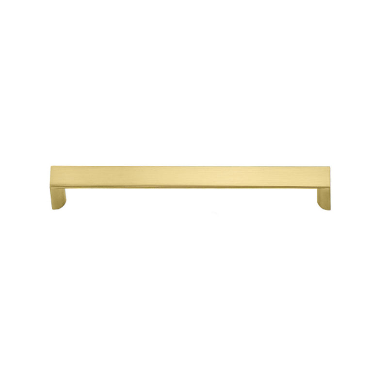  Modern Newton Brushed Brass Gold Kitchen Cabinet Handle Pull 160mm