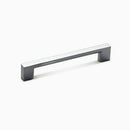 Byron Design Cabinet Hardware - Polished Chrome Door Handle 128mm Lengths