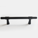 Luxury Riverdale Brass Kitchen Cabinet Handle Pull in Matte Black 96mm