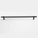 Luxury Riverdale Brass Kitchen Cabinet Handle Pull in Matte Black 320mm