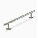 Satin Nickel Round Kitchen Cabinet Handle Pull 224mm